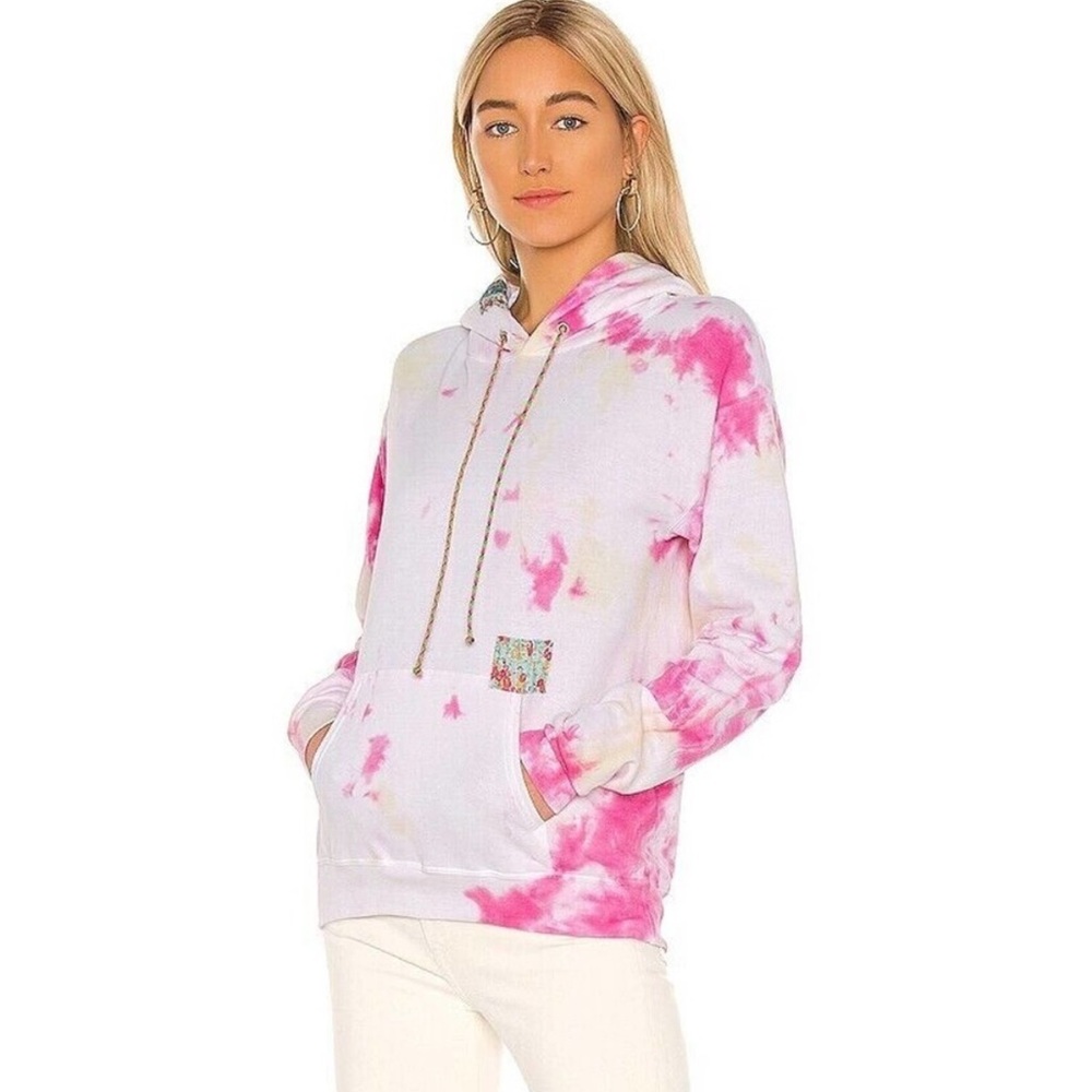 DANNIJO Patchwork Tie Dye Hoodie